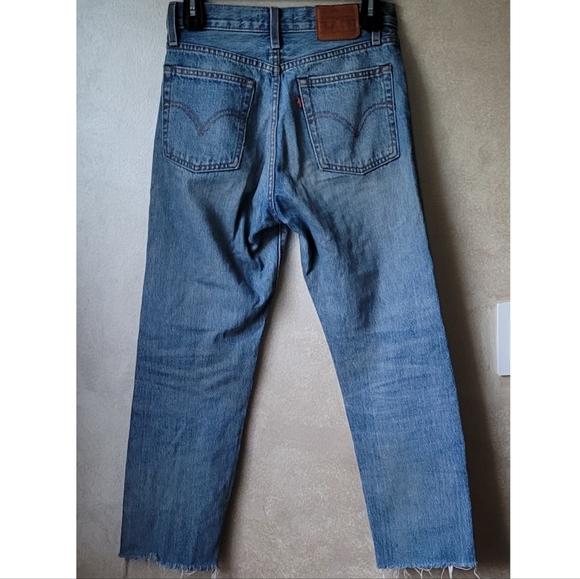 LEVIS WEDGIE STRAIGHT JEANS - Picture 4 of 7